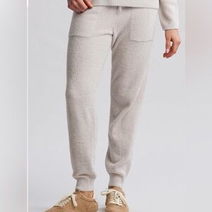 NWT Barefoot Dreams Cozy Chic Lite Rib Blocked Pant